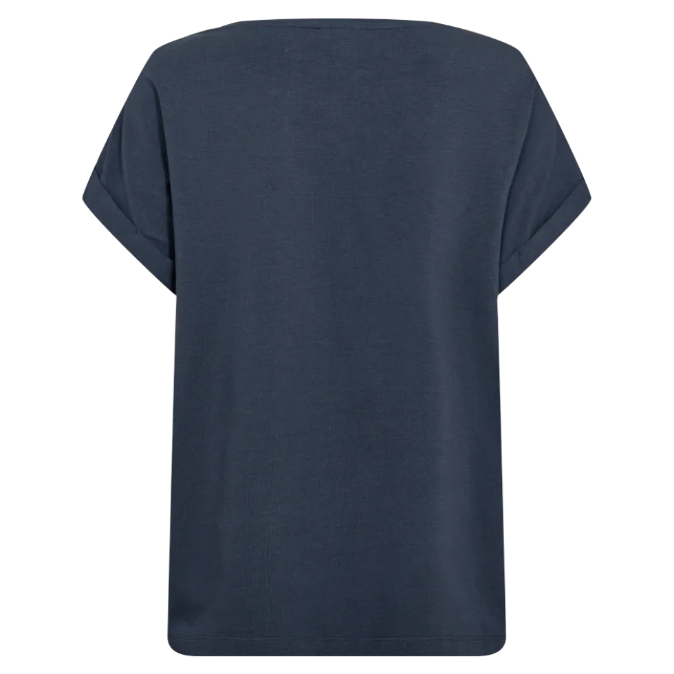 Bamboo Loose Fit Tee 26, W. - Dame T-Shirt