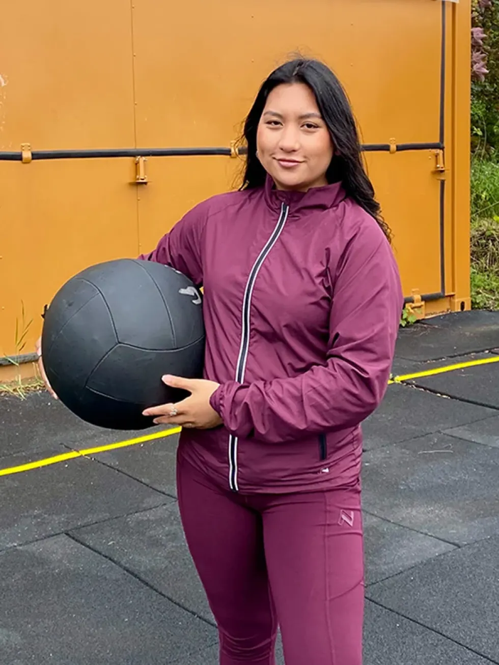 Carla Run Jacket 25, W - Dame Løbejakke