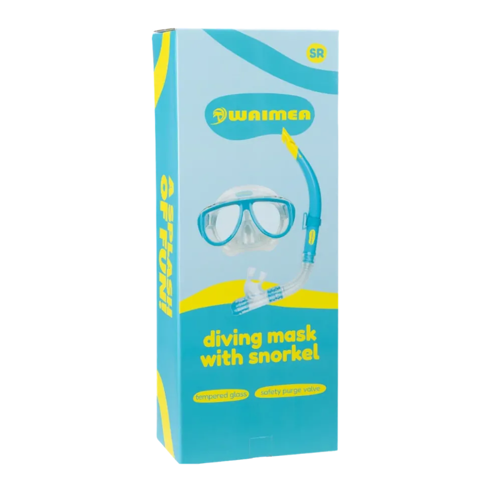 Diving Mask w/snorkel Sr - Voksen Dykkerbriller