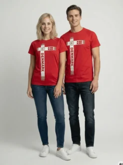 DK T-shirt, Uni - Danmarks T-Shirt