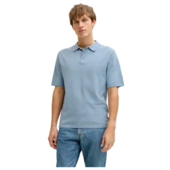 JJ Rebel Callum Knit Polo - Herre Polo T-Shirt