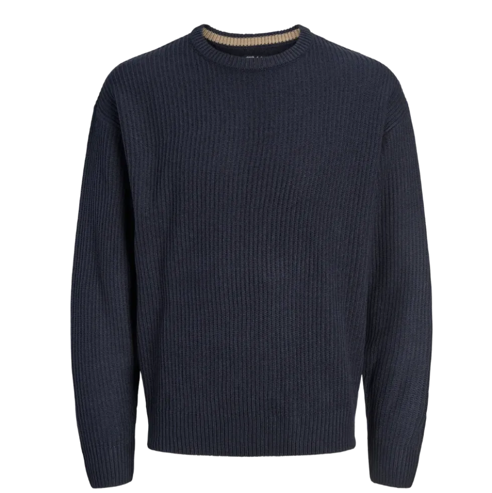 JREBLogan Knit Crew Neck - Herre Striktrøje