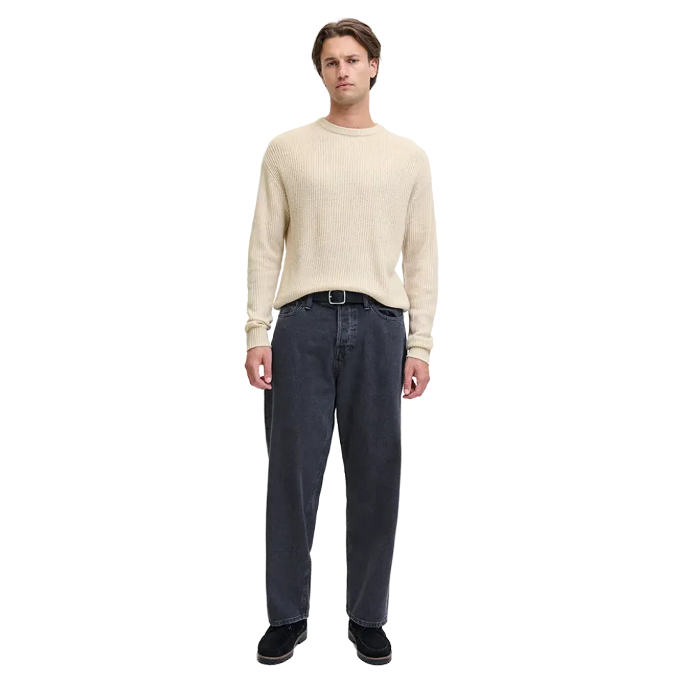 JREBLogan Knit Crew Neck - Herre Striktrøje