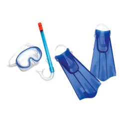 Jr Mask/Snorkel/Fin Set - Børne svømmetilbehør
