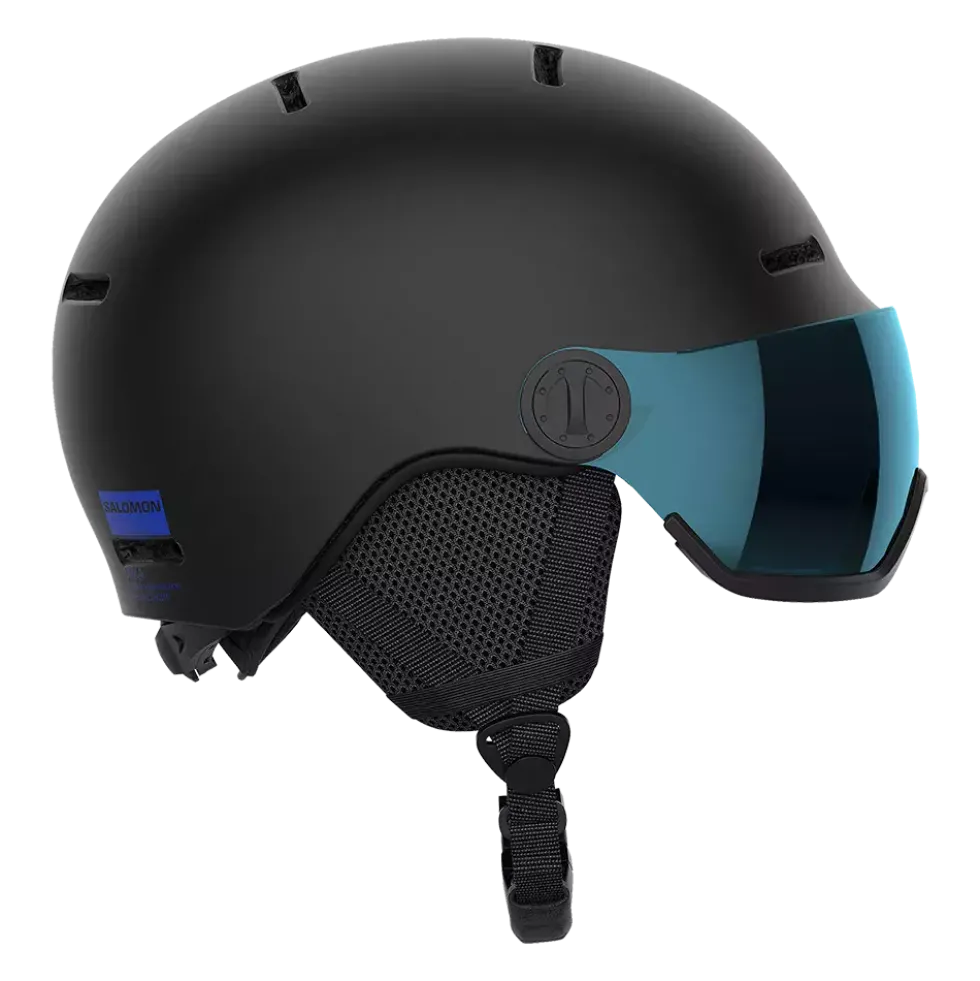 Jr Orka Visor Helmet - Børne skihjelm med skibrille