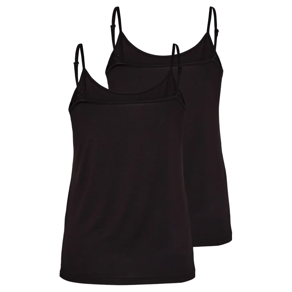 Ladies Bamboo Singlet 2 Pack - Dame Top