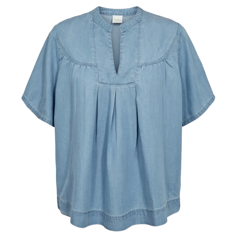 Lyocell Blouse 26, W. - Dame Skjorte