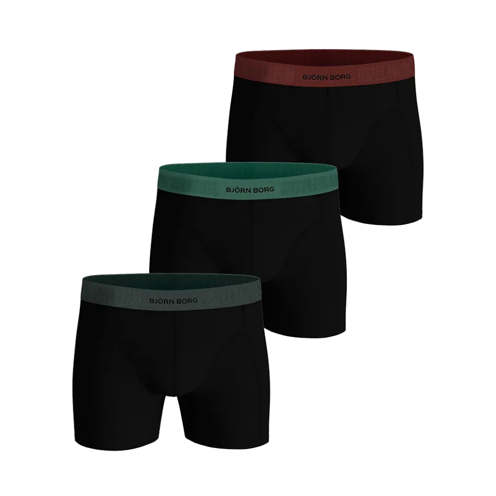 3-Pack Organic Stretch Boxer - Herre Underbukser