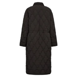 Penny Long Quilted Jacket 25, W. - Dame Oversize Fritidsjakke