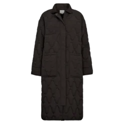 Penny Long Quilted Jacket 25, W. - Dame Oversize Fritidsjakke