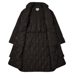 Penny Long Quilted Jacket 25, W. - Dame Oversize Fritidsjakke