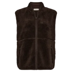 Pippa Vest, W. - Dame Oversize Fleece Vest