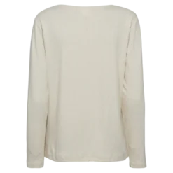 Pointelle L/S Tee 26, W. - Langærmet Dame T-Shirt