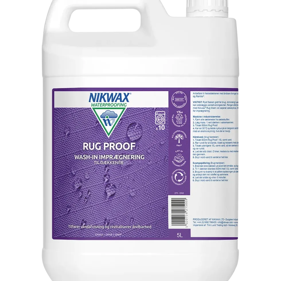 Rug Proof 5 Liter - Imprægnering til Dækkener