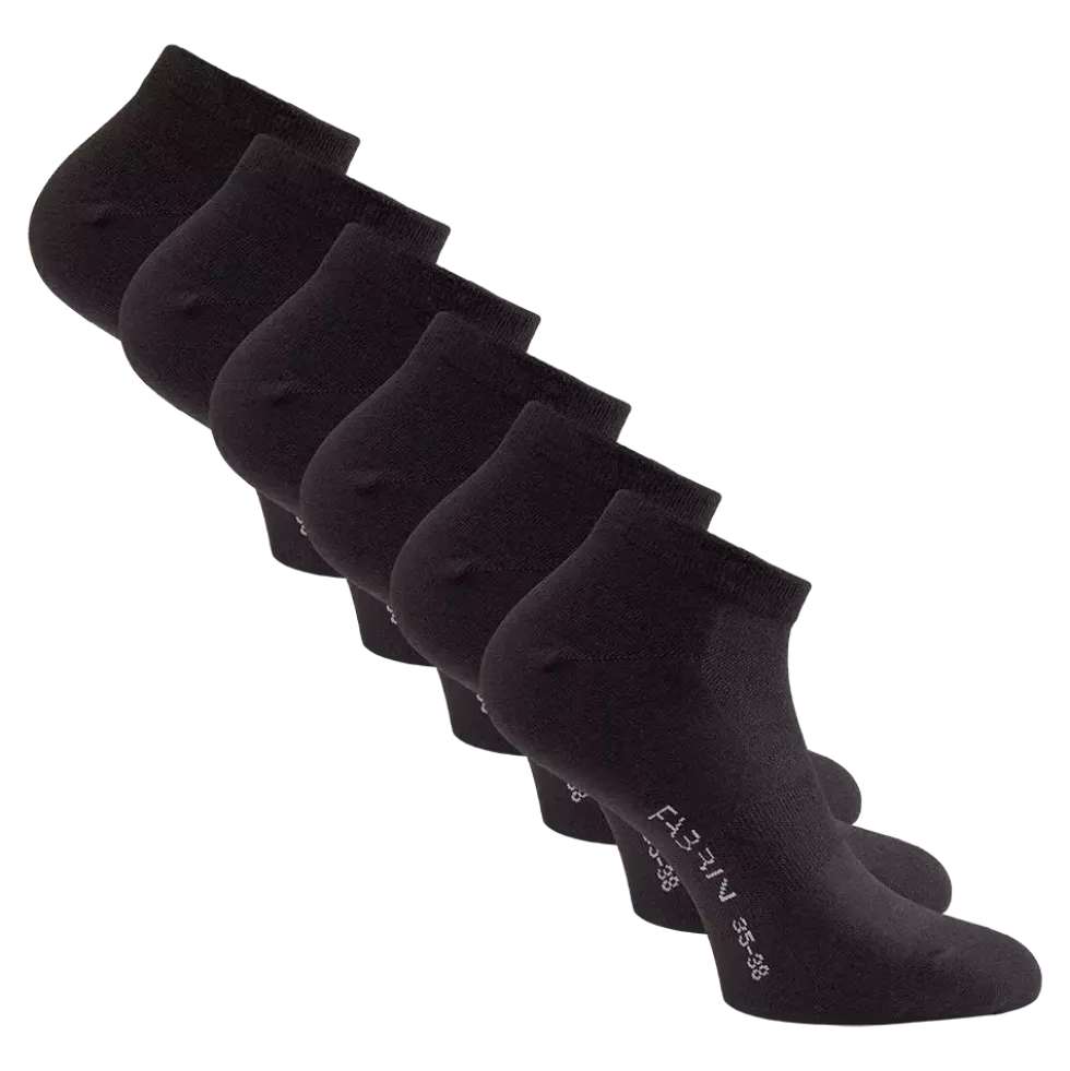 Shorty 6-pak Uni. - Voksen Ankelsokker
