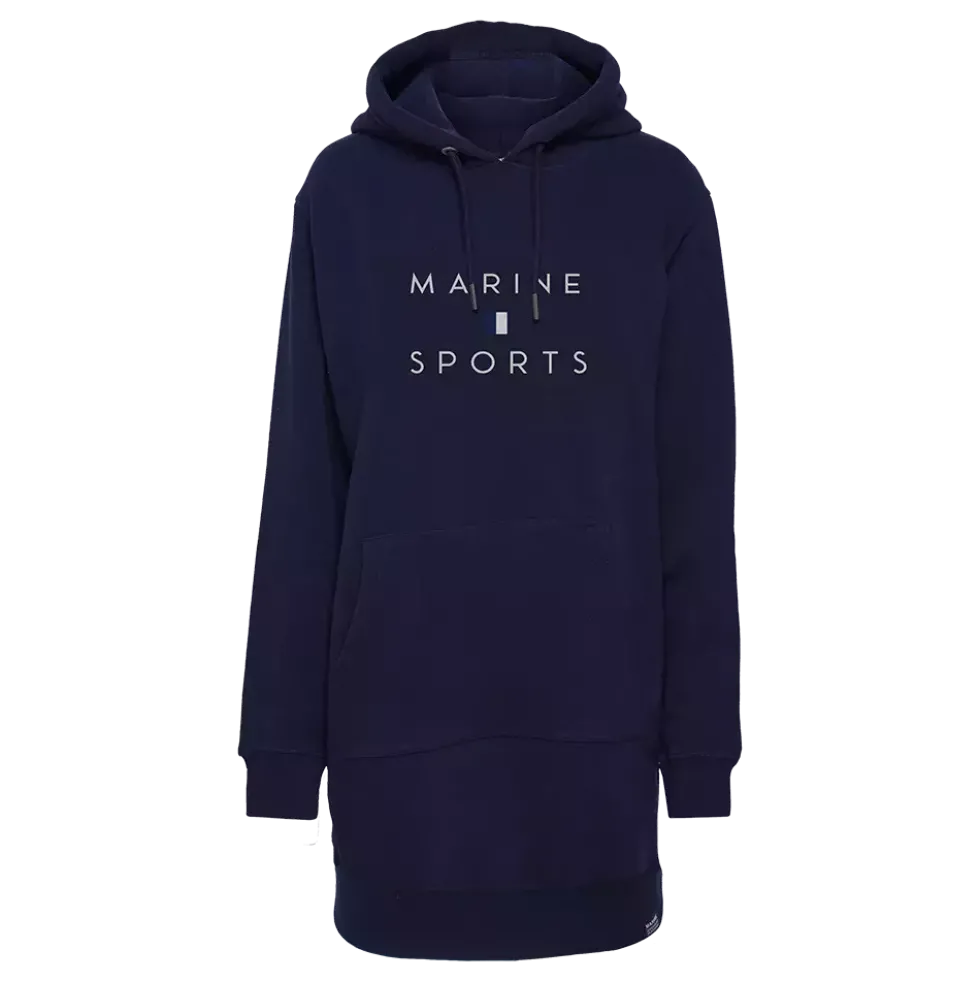 W Hood Dress - Dame Sweat Kjole