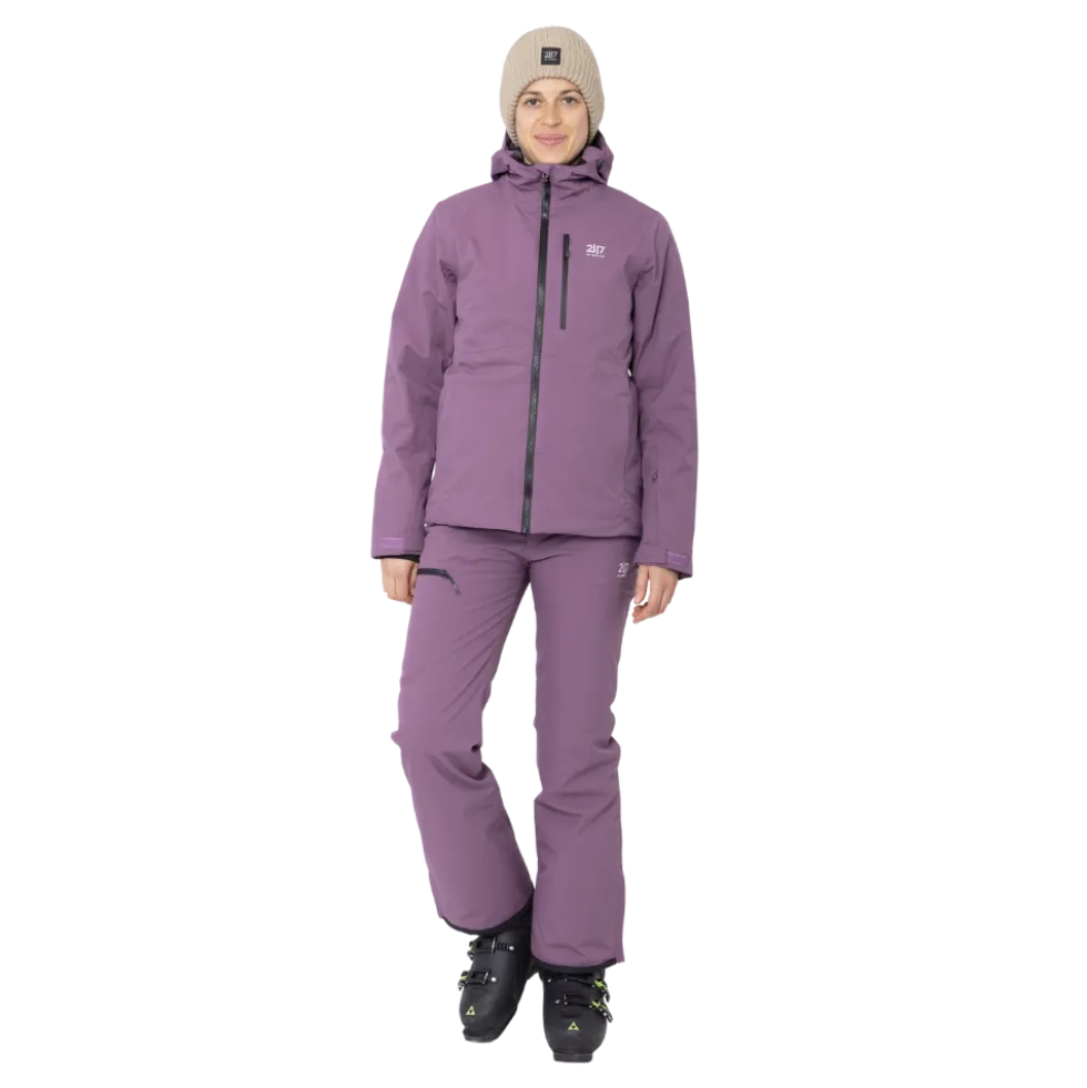 W Kabo Padded Ski Jacket - Dame Skijakke
