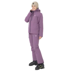 W Kabo Padded Ski Jacket - Dame Skijakke