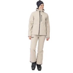W Kabo Padded Ski Jacket - Dame Skijakke