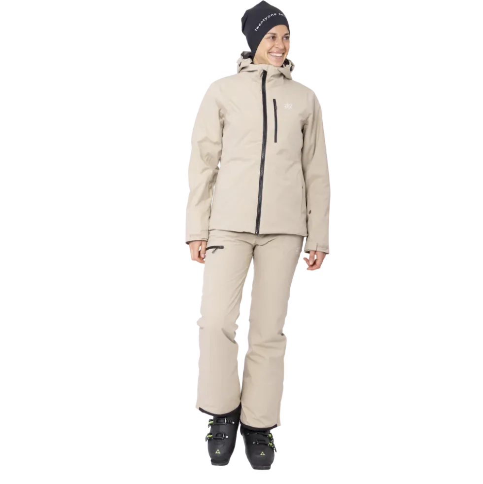 W Kabo Padded Ski Jacket - Dame Skijakke