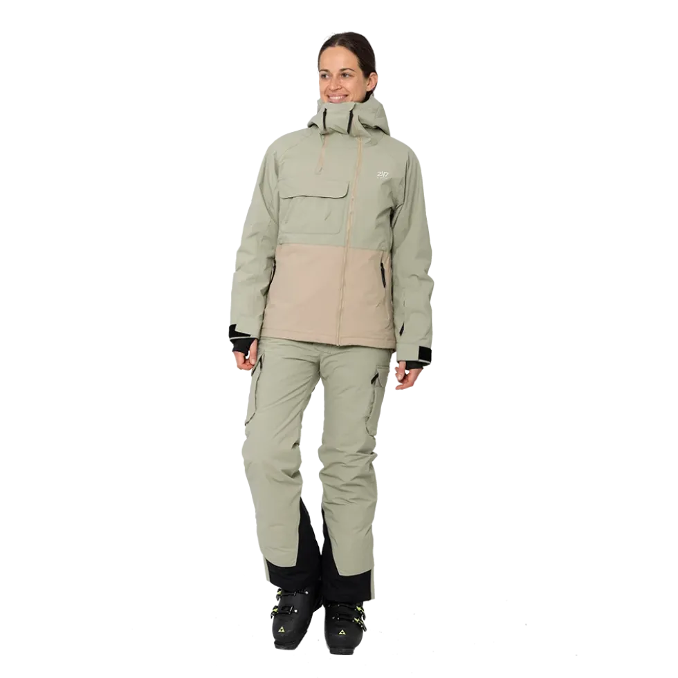W Krasse Padded Ski Pant - Dame Skibukser