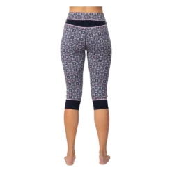 W Rose Hi Waist Capri - Dame Skiundertøj
