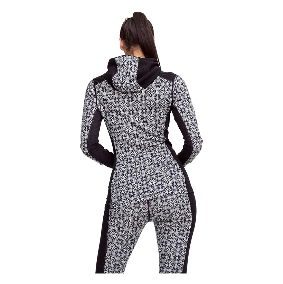 W Rose Hood 100% Wool - Dame Skiundertøj