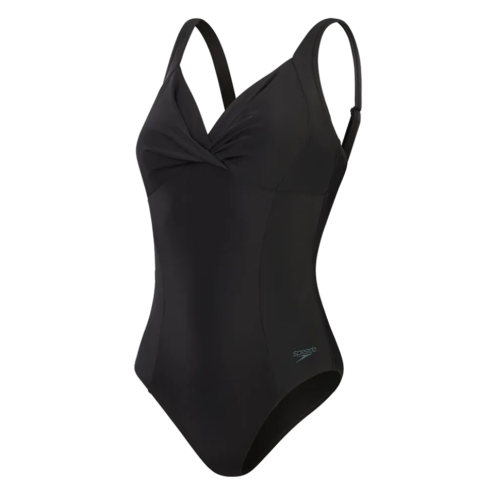 W Shape Cross Knot Suit - Dame Badedragt