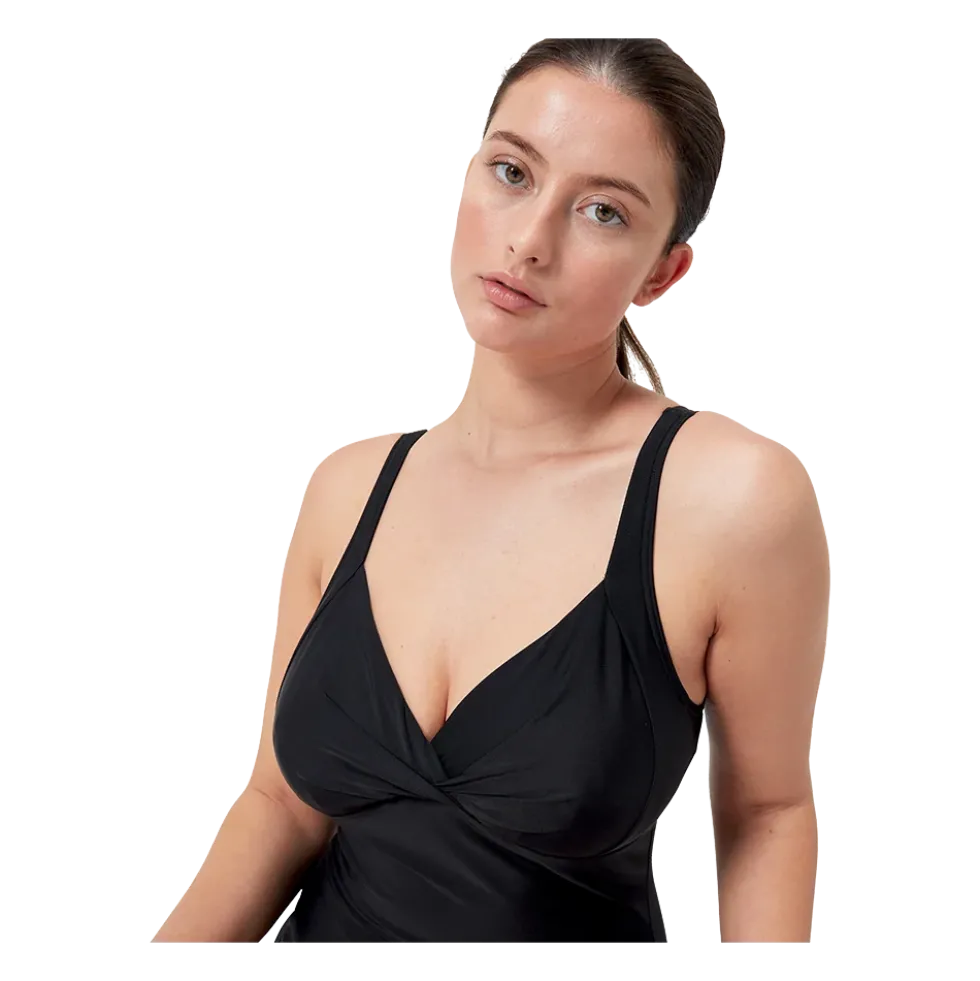 W Shape Cross Knot Suit - Dame Badedragt