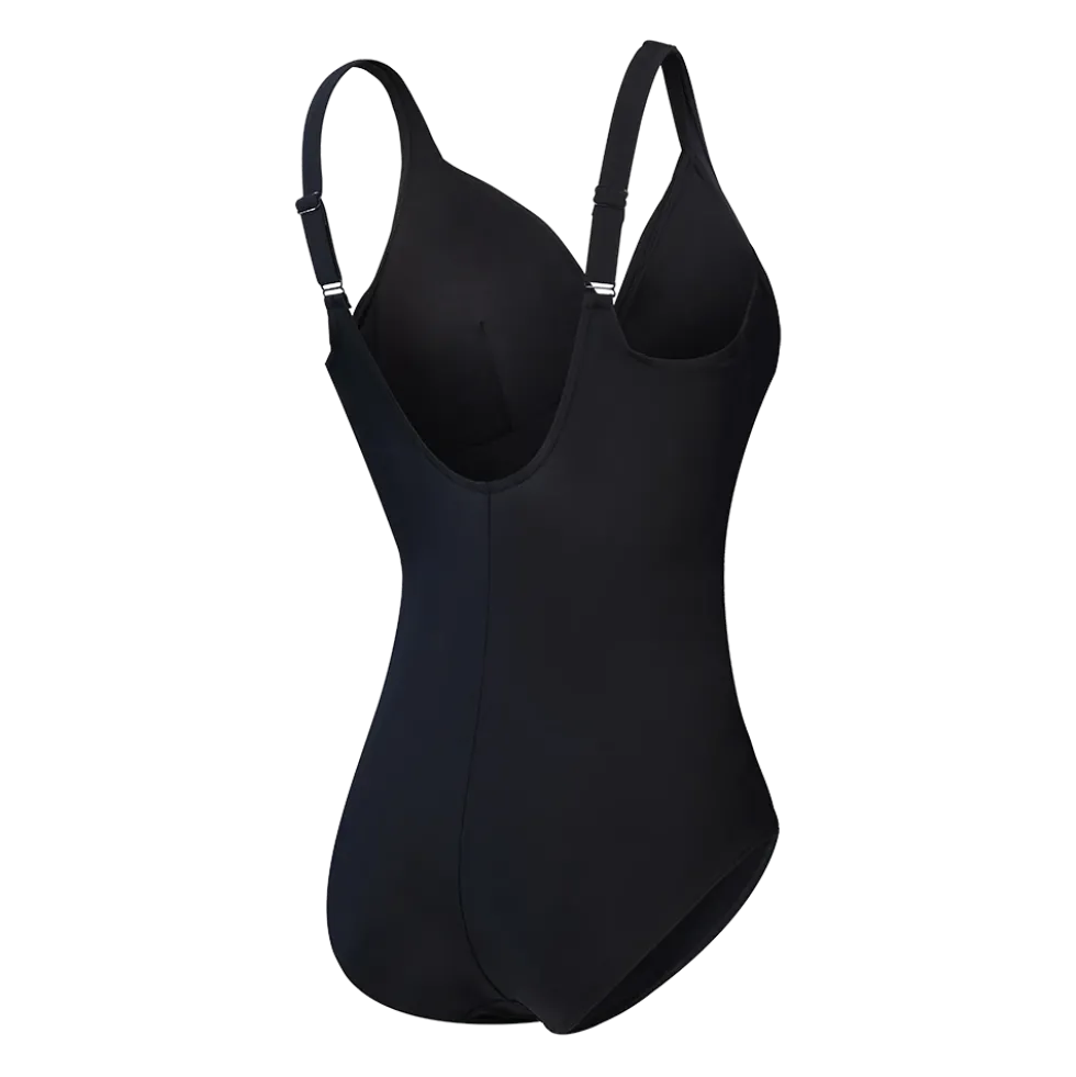 W Shape Cross Knot Suit - Dame Badedragt