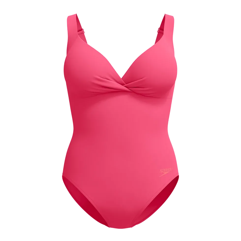 W Shape Cross Knot Suit - Dame Badedragt