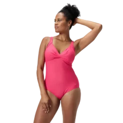 W Shape Cross Knot Suit - Dame Badedragt