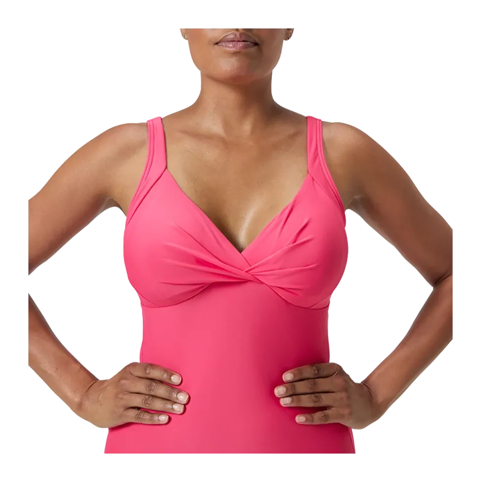 W Shape Cross Knot Suit - Dame Badedragt