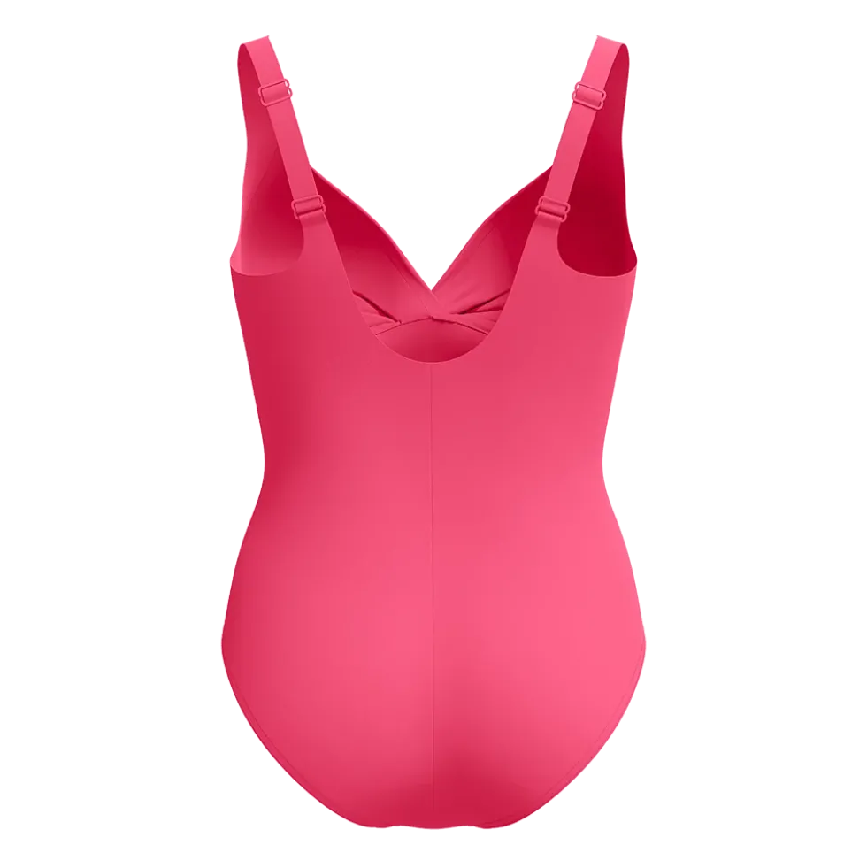 W Shape Cross Knot Suit - Dame Badedragt