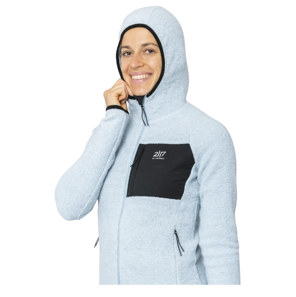 W Skord Wool Hoodie - Dame Fritidsjakke