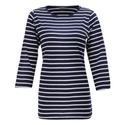 W 3/4 Tee Striped - Dame T-shirt