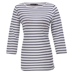 W 3/4 Tee Striped - Dame T-shirt