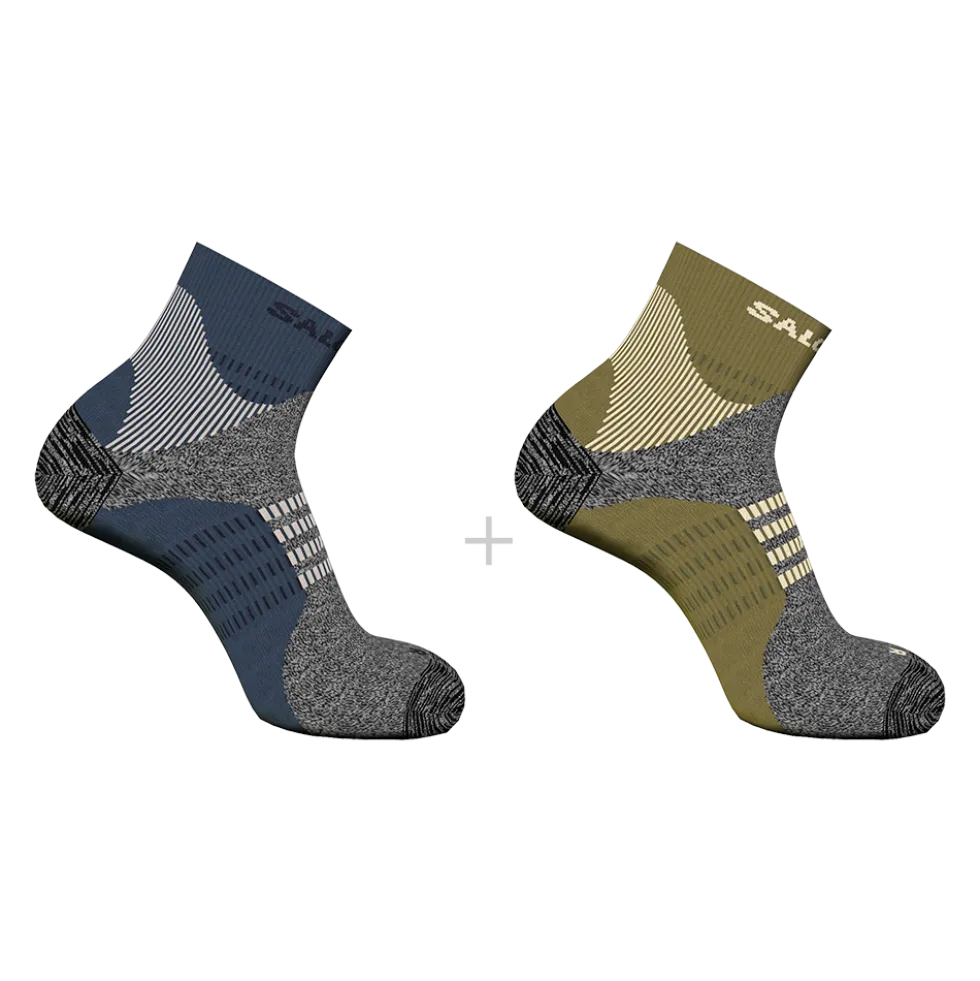 X Ultra Quarter Merion 2-pack - Outdoor Strømper